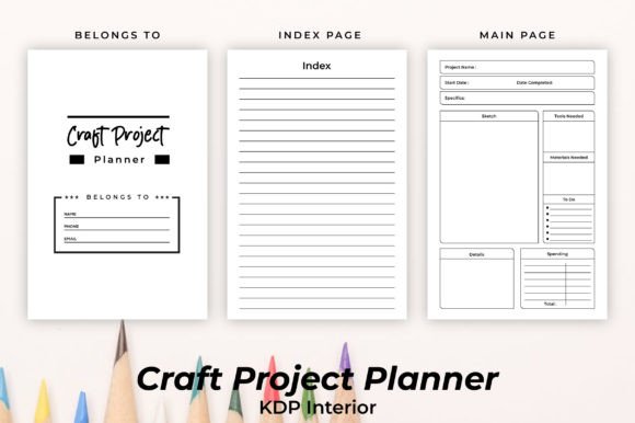 Craft Project Planner: KDP Interiors Graphics
