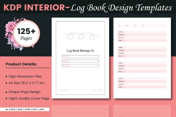 Log Book – KDP Interior Graphics