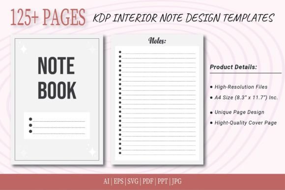 Notepad Graphics for KDP Interiors
