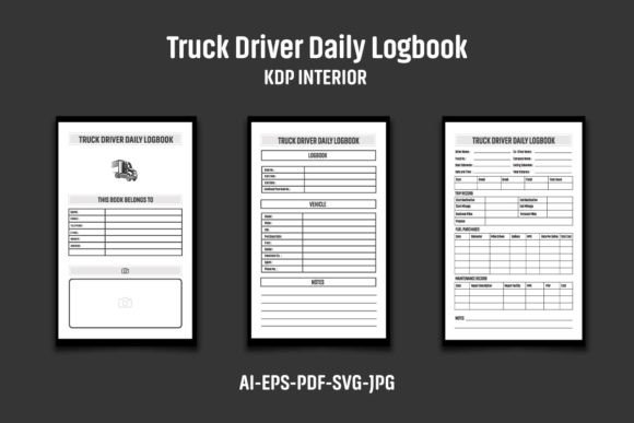 Truck Driver Daily Logbook KDP Interior